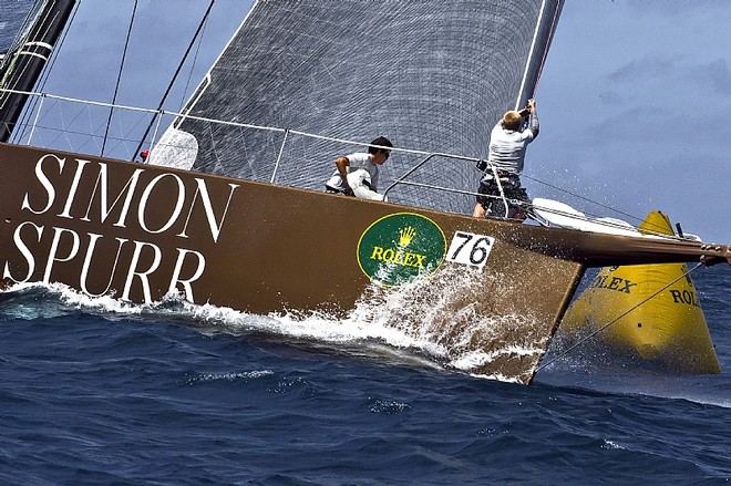 GENUINE RISK - Rolex International Regatta Day 2 © Rolex/ St Thomas Yacht Club/ Ingrid Abery